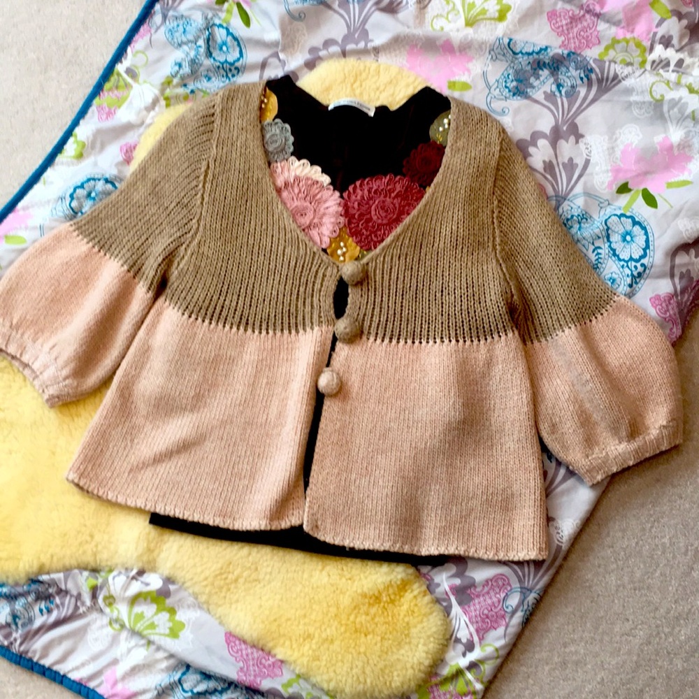 Two piece stunning cardigan and top